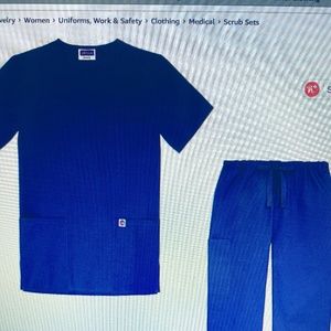 Unisex medical scrubs (Charcoal color)